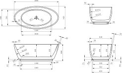 Frank Акриловая ванна 160х80 F6016 white – фотография-8
